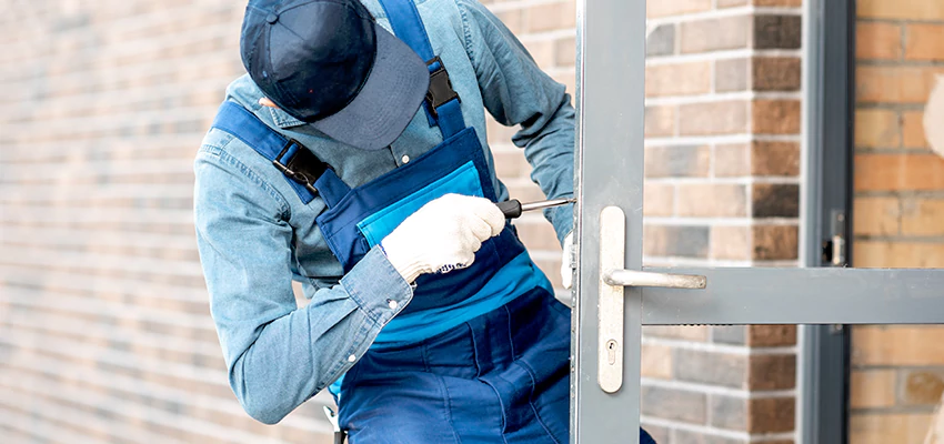 Pivot Storefront Door Locks Installation in Holtville, California