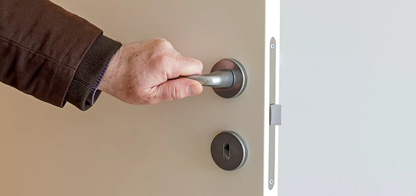 Restroom Locks Privacy Bolt Installation in Holtville, California